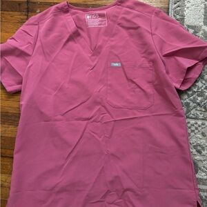 Figs Breast Cancer Catarina Scrub Top